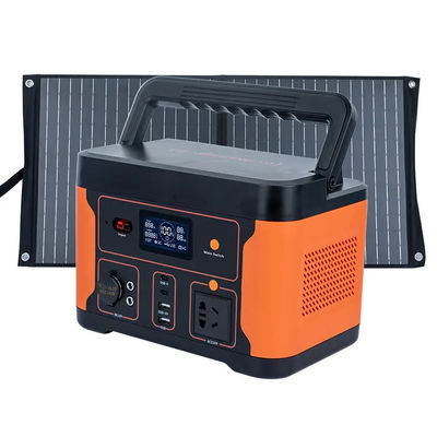 qualidade  500W Lithium Portable Power Station Lifepo4 Emergency Energy Storage Power Station fábrica