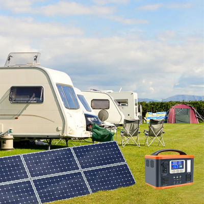 gerador de poder portátil da casa do de alta capacidade da central elétrica de energias solares de 220V 500W