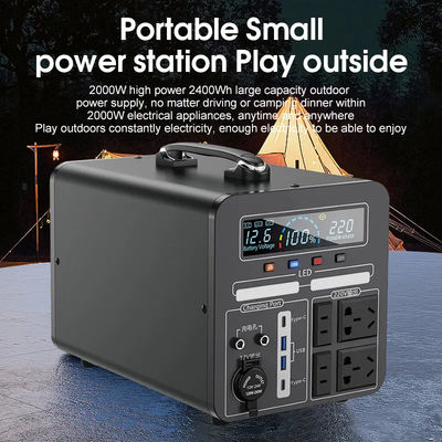 central elétrica portátil do painel de Kit Off Grid Hybrid Solar do gerador 600W