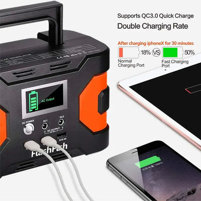 central elétrica máxima portátil de central elétrica de energias solares 200W de 166Wh 45000mAh 110V