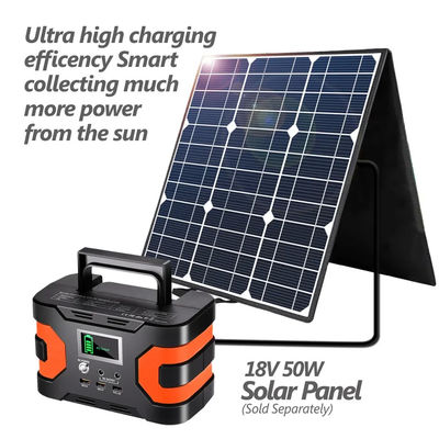 central elétrica máxima portátil de central elétrica de energias solares 200W de 166Wh 45000mAh 110V