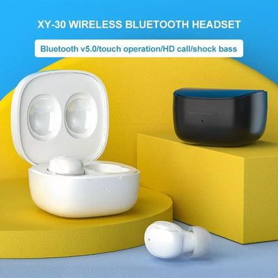 Fones de ouvido estereofônicos sem fio de Bluetooth Earbuds 3D do mini toque de TWS Earbuds
