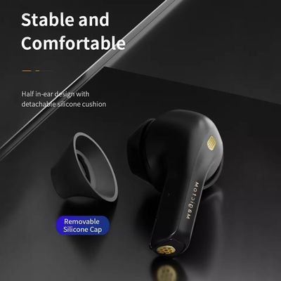 Ruído IPX5 impermeável que cancela Bluetooth Earbuds com caso de carregamento sem fio