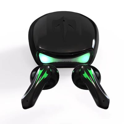 Zangão DE ALTA FIDELIDADE Dor Earbud do fone de ouvido dos fones de ouvido sem fio amarelos do carro TWS Bluetooth do ar