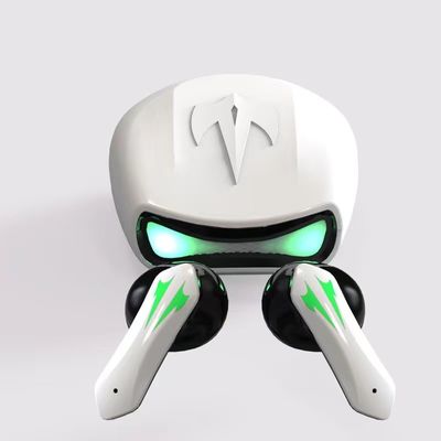 Zangão DE ALTA FIDELIDADE Dor Earbud do fone de ouvido dos fones de ouvido sem fio amarelos do carro TWS Bluetooth do ar