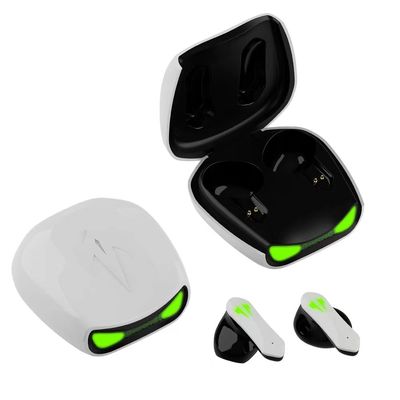 Zangão DE ALTA FIDELIDADE Dor Earbud do fone de ouvido dos fones de ouvido sem fio amarelos do carro TWS Bluetooth do ar