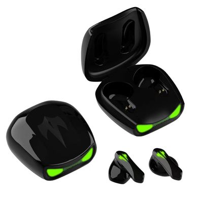 Zangão DE ALTA FIDELIDADE Dor Earbud do fone de ouvido dos fones de ouvido sem fio amarelos do carro TWS Bluetooth do ar
