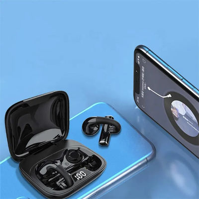 Os fones de ouvido sem fio do ABS TWS Bluetooth desossam o grampo da condução na orelha