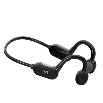 Fones de ouvido sem fio impermeáveis de Bluetooth da condução de osso não na orelha