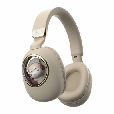Os fones de ouvido sem fio das crianças de Bluetooth propalam o cancelamento com incandescência do diodo emissor de luz