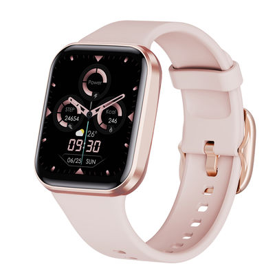 IP67 1,65 polegada Bluetooth que chama a tela da cor do Smart Watch da forma do quadrado de Smartwatch Q23