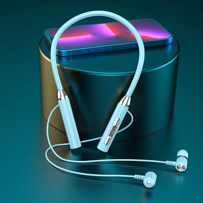 Fones de ouvido Earbuds sem fio magnético impermeável de Bluetooth da gargantilha de TWS