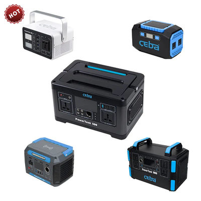 Central elétrica de energias solares de acampamento portátil do gerador 110V 220V 500w das energias solares exteriores