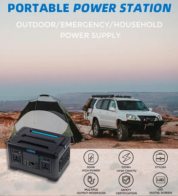 lítio portátil alternativo 7.8KG da central elétrica 300W para o acampamento exterior
