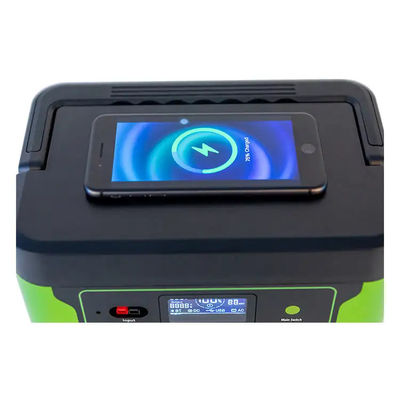 Gerador solar portátil da grande capacidade, gerador de energias solares 500W