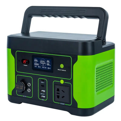 Gerador solar portátil da grande capacidade, gerador de energias solares 500W