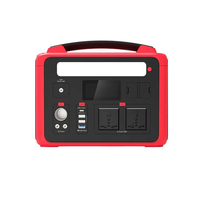 gerador portátil 9.3KG da central elétrica de energias solares 640wh com luz do diodo emissor de luz
