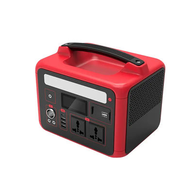 gerador portátil 9.3KG da central elétrica de energias solares 640wh com luz do diodo emissor de luz