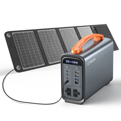 Gerador portátil da central elétrica do banco 200W 72000mah das energias solares