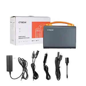 Gerador portátil da central elétrica do banco 200W 72000mah das energias solares