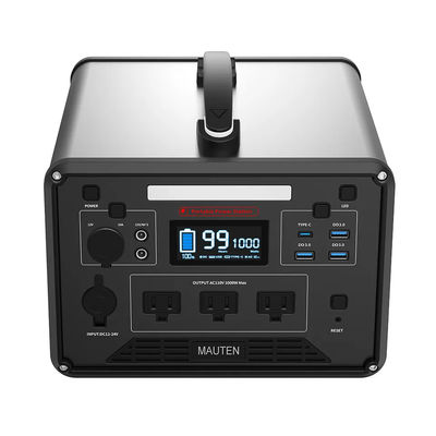 central elétrica portátil 12kg da emergência de 1000W 400000mah para ferramentas