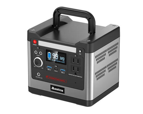central elétrica de energias solares portátil de 320W 110V 220V 240V com o soquete universal duplo da C.A.