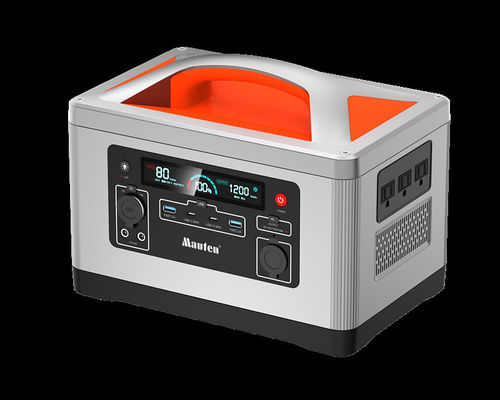 lítio Ion Battery Solar Generator da central elétrica de bateria 1200W da casa 14kg