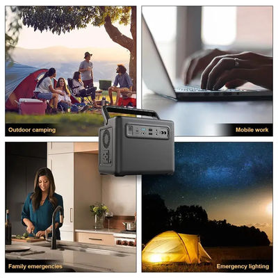 sistema de energia solar portátil da central elétrica 32700mAh do lítio 320W 307WH Lifepo4