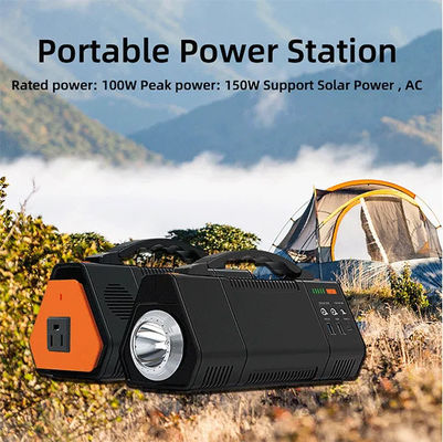 Acionador de partida portátil de acampamento exterior 100W 155Wh do salto da central elétrica
