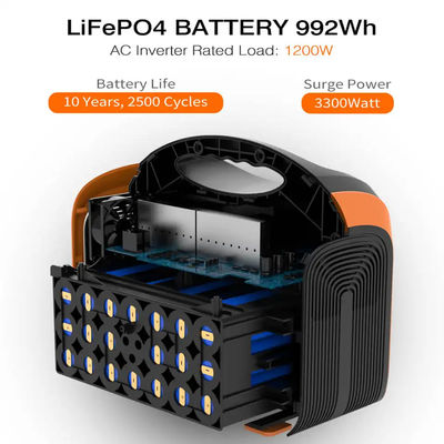 jogo solar portátil portátil 15kg do gerador da central elétrica 1800W Lifepo4