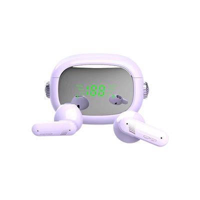 Fones de ouvido sem fio do OEM TWS Bluetooth do ODM, caso de carregamento sem fio de Earbuds do toque