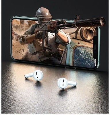As mãos livram o jogo estereofônico sem fio verdadeiro de alta fidelidade sem fio Earbuds dos auriculares BT5.3 do jogo de Bluetooth