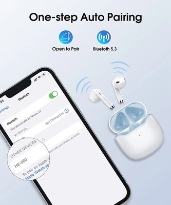 Tipo sem fio C Earbuds de carregamento rápido 37.2g dos fones de ouvido de IPX7 TWS Bluetooth
