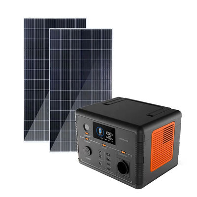 Fonte de alimentação exterior recarregável solar do armazenamento de energia da central elétrica 500W