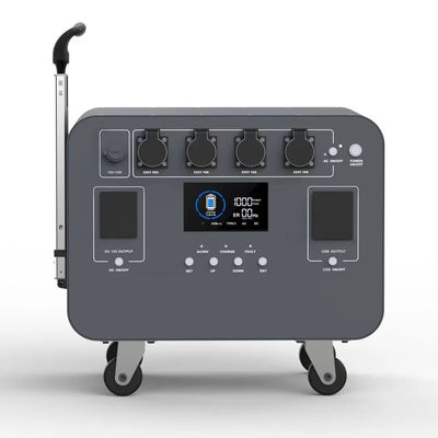 central elétrica 5000W recarregável exterior com lítio Ion Batteries da categoria A+ LiFePO4
