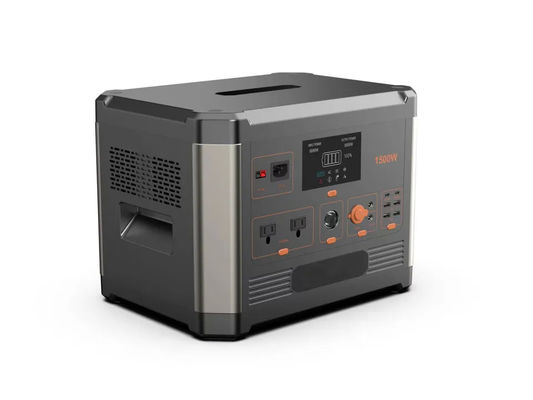 Inversor portátil Kit Alternative da central elétrica 1500W do lítio exterior da energia