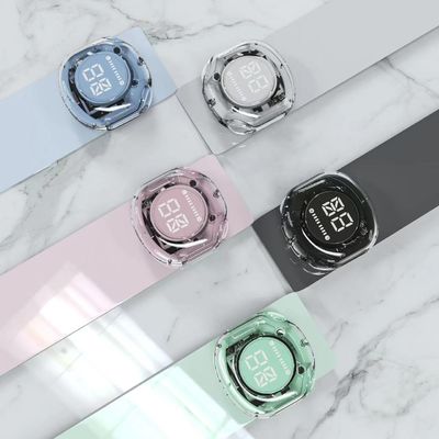 Auscultadores sem fio Bluetooth Auscultadores Bluetooth 48,5 horas de tempo de reprodução com display digital LED